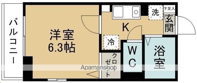 仙台市地下鉄東西線 国際センター駅 徒歩11分 2階建 築4年の間取り写真