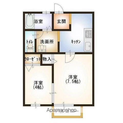 サンライズヒルズの間取り写真