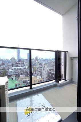 プレディアコート錦糸町スカイビュー[1DK/25.43m2]のバルコニー