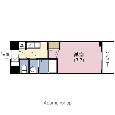 プレサンス谷町七丁目IIの間取り写真