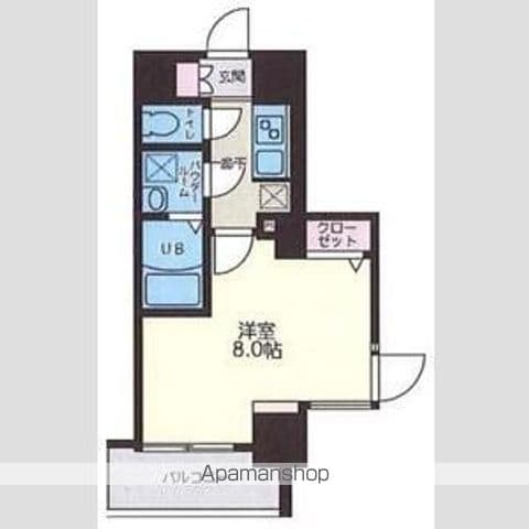 SーRESIDENCE西長堀の間取り写真