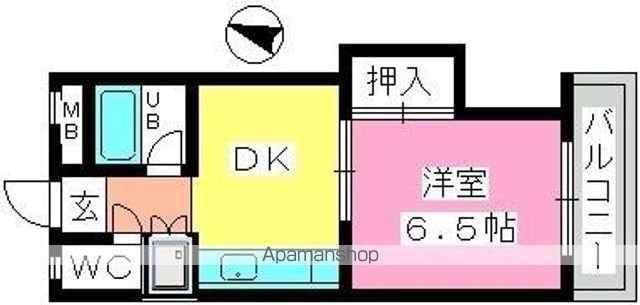 斉藤ハイムの間取り写真