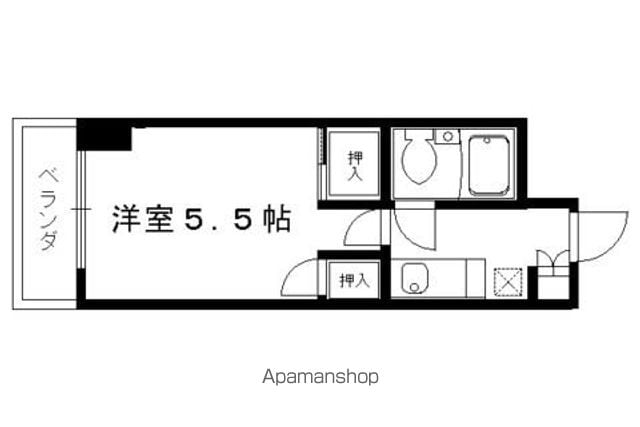 ライオンズマンション北大路の間取り写真
