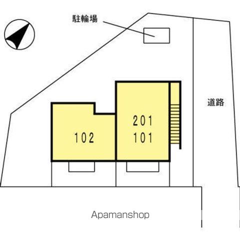 ガーデンプレイスⅢ 101 ｜ 神奈川県横浜市戸塚区原宿４丁目1-22（賃貸アパート1DK・1階・29.50㎡） その21