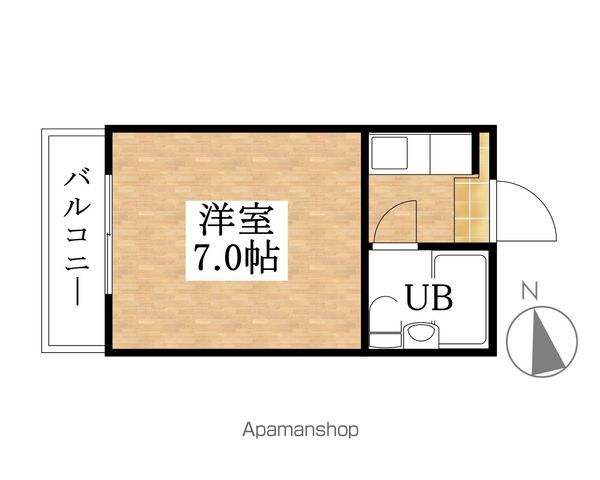 コーポIMAEDAの間取り写真