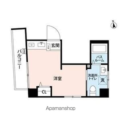 足立　綾瀬ＴＫビル[1R/17.23m2]の間取図