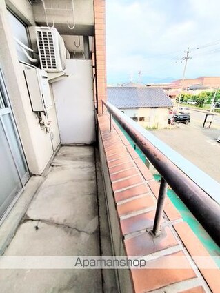 長野県長野市中御所３丁目[1K/24.93m2]のバルコニー