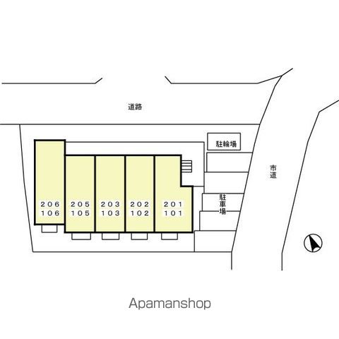 モナリエ　カワムラ 101 ｜ 千葉県松戸市平賀105-6（賃貸アパート1LDK・1階・36.98㎡） その26