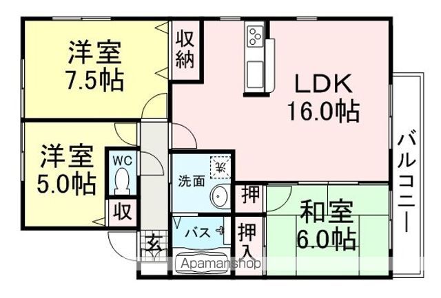 VILLA98の間取り写真