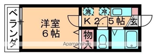 第一わらびハイツの間取り写真