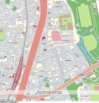 東京都大田区大森本町２丁目[1K/23.41m2]の周辺