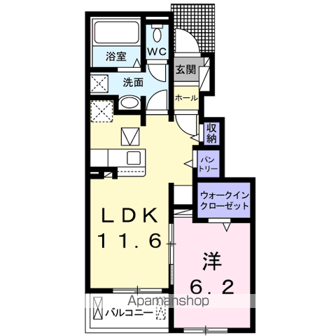 クラールIIの間取り写真