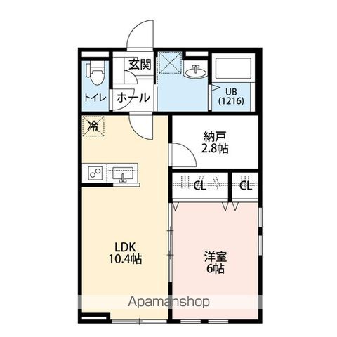 葛飾区 2階建 新築の間取り写真