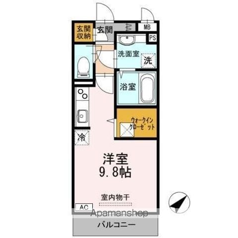 可部線 安芸長束駅 徒歩11分 3階建 築13年の間取り写真