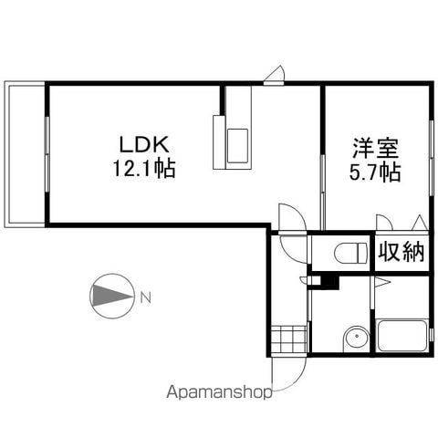 シルキーステージI・S I棟の間取り写真