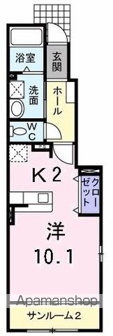 ファーストヒストリーCの間取り写真