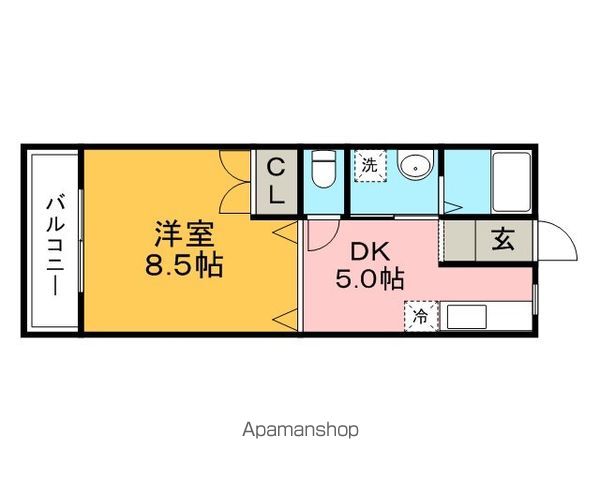 パークサイド小島の間取り