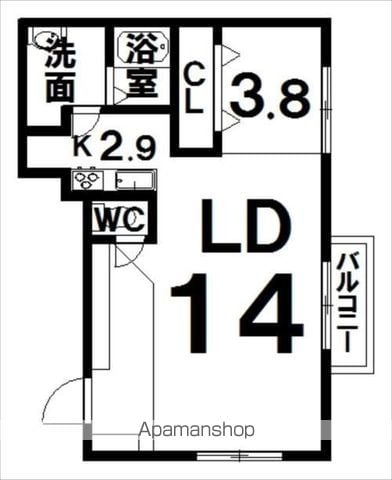 アビタプレイスの間取り写真