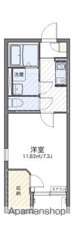 【柏市藤心のアパートの間取り】