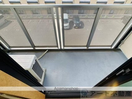 レオパレスグランドカメリアⅥ[1K/23.18m2]のバルコニー