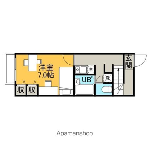 レオパレスグレイスコート参番館の間取り