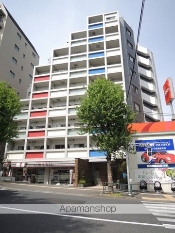 新宿区西早稲田のマンションの外観1