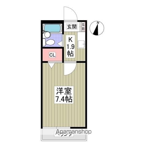 ヒルトップハイツの間取り写真