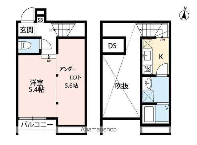 BLUEMOONの間取り写真