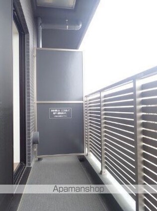 東京都練馬区桜台４丁目[1K/25.91m2]のバルコニー