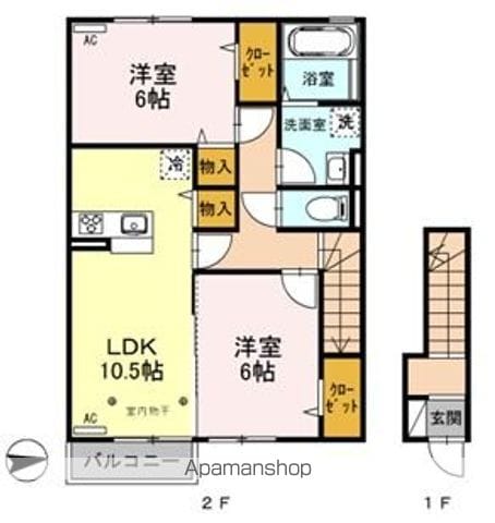 プラム ベルの間取り写真
