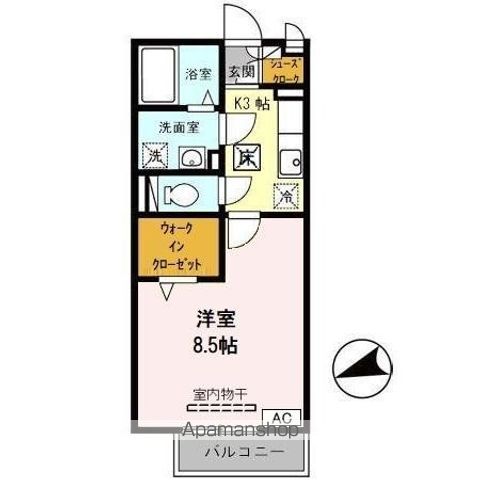 グランシャリオの間取り写真