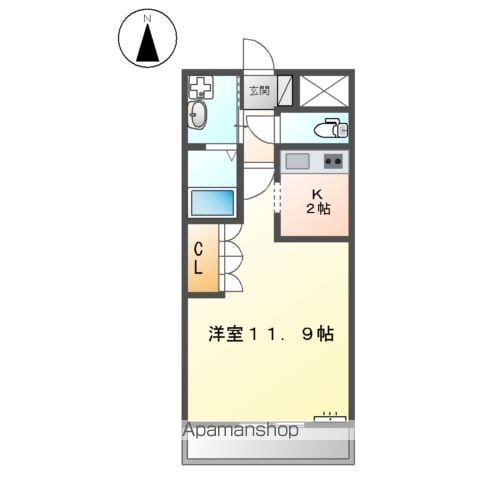 パストラールファイブの間取り写真
