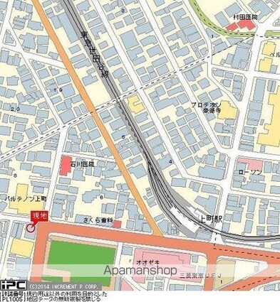 東京都世田谷区世田谷２丁目[1K/19.91m2]の周辺