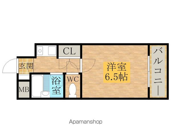 マンションコスモスの間取り写真