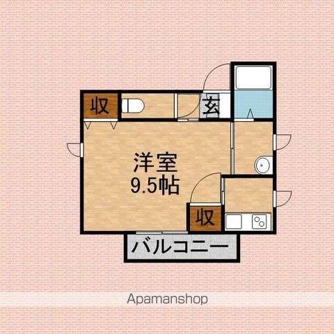 シャトーメルヴェーユの間取り写真
