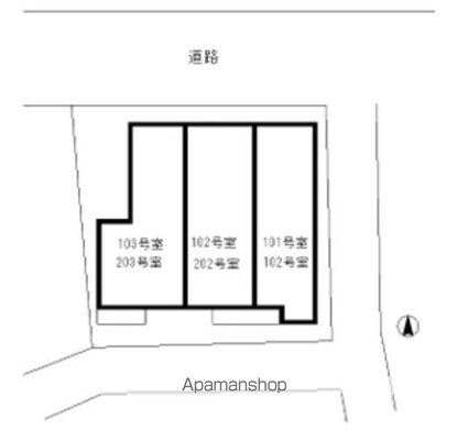 シャンブル三田[1LDK/32.81m2]のその他内装