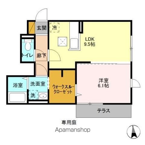 グレイスフィールドの間取り写真