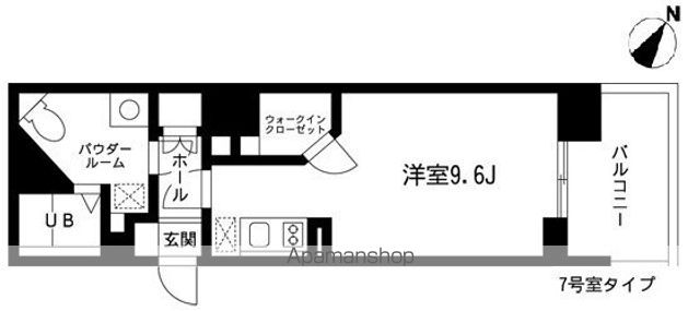 グロースメゾン新横浜の間取り