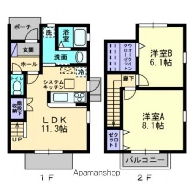 ミュージア正円寺[2LDK/62.92m2]の内装9