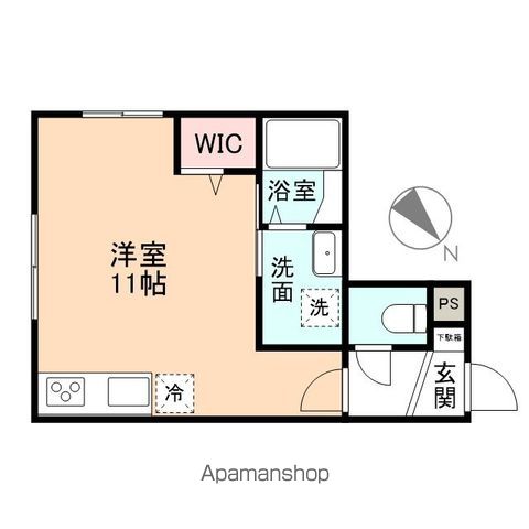 エッジモーメント旅籠の間取り写真