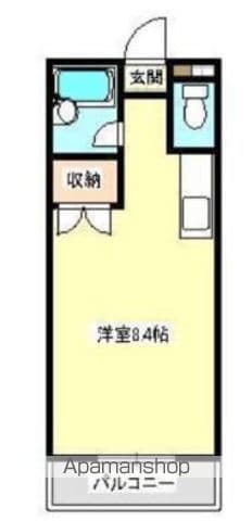 アンプルール新屋敷の間取り写真