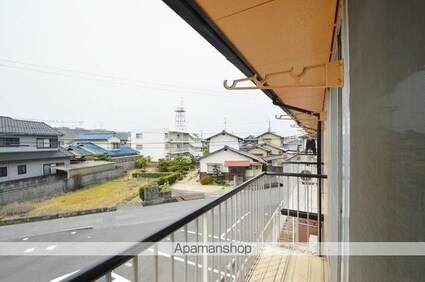 岡山県倉敷市西富井[2DK/40.93m2]のバルコニー