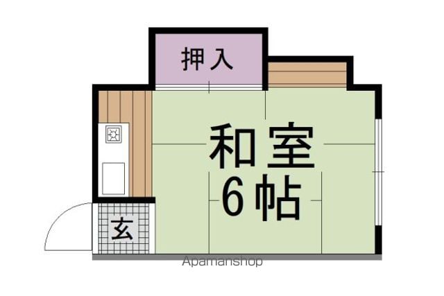 オカモクグランドハイツの間取り写真