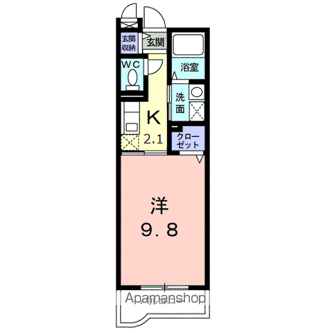 【ＯＤＡＮＮＡ　創・Ⅲの間取り】