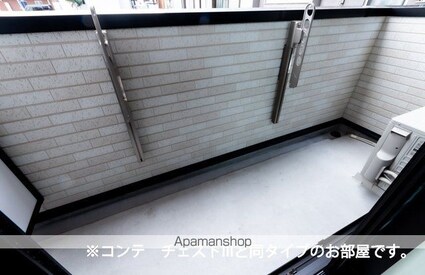 アルティザン[1K/31.21m2]のバルコニー