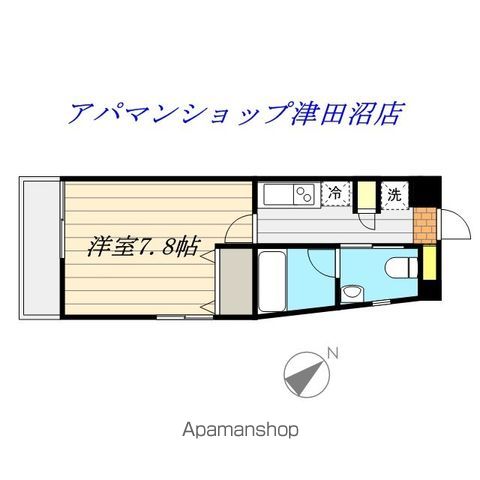 ミリアビタNO.11の間取り写真