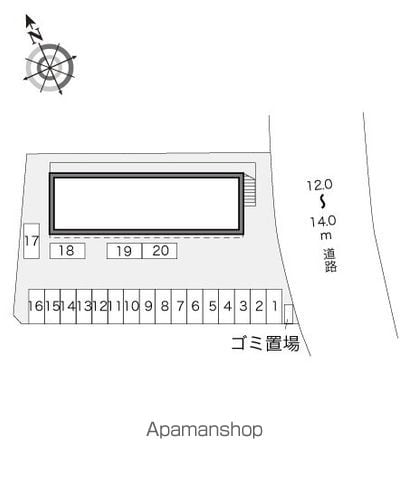 レオパレス銀河 205 ｜ 福岡県糟屋郡新宮町下府１丁目1178-1（賃貸アパート1K・2階・22.35㎡） その22