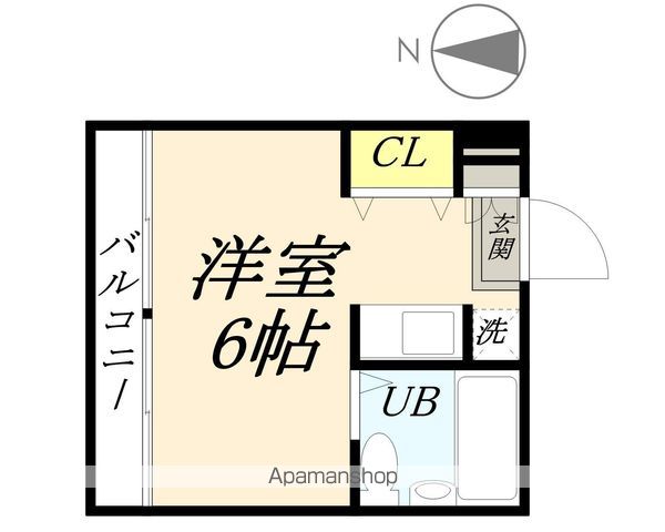 ラ・メール撫川の間取り写真