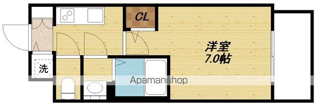 S−RESIDENCE上新庄ASCENTの間取り写真
