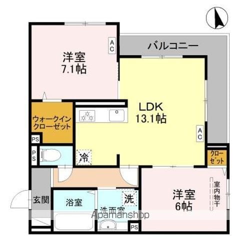 エクシードIIの間取り写真